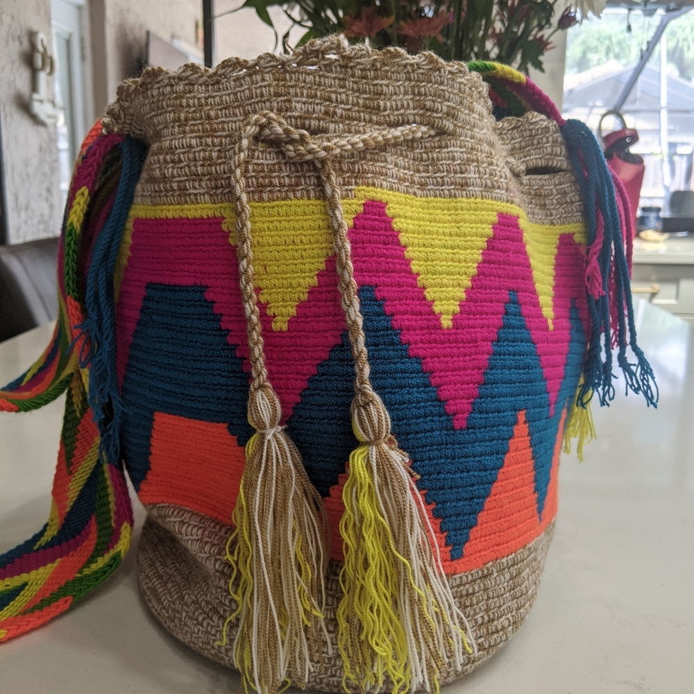 Authentic Colombian Wayuu Bag
